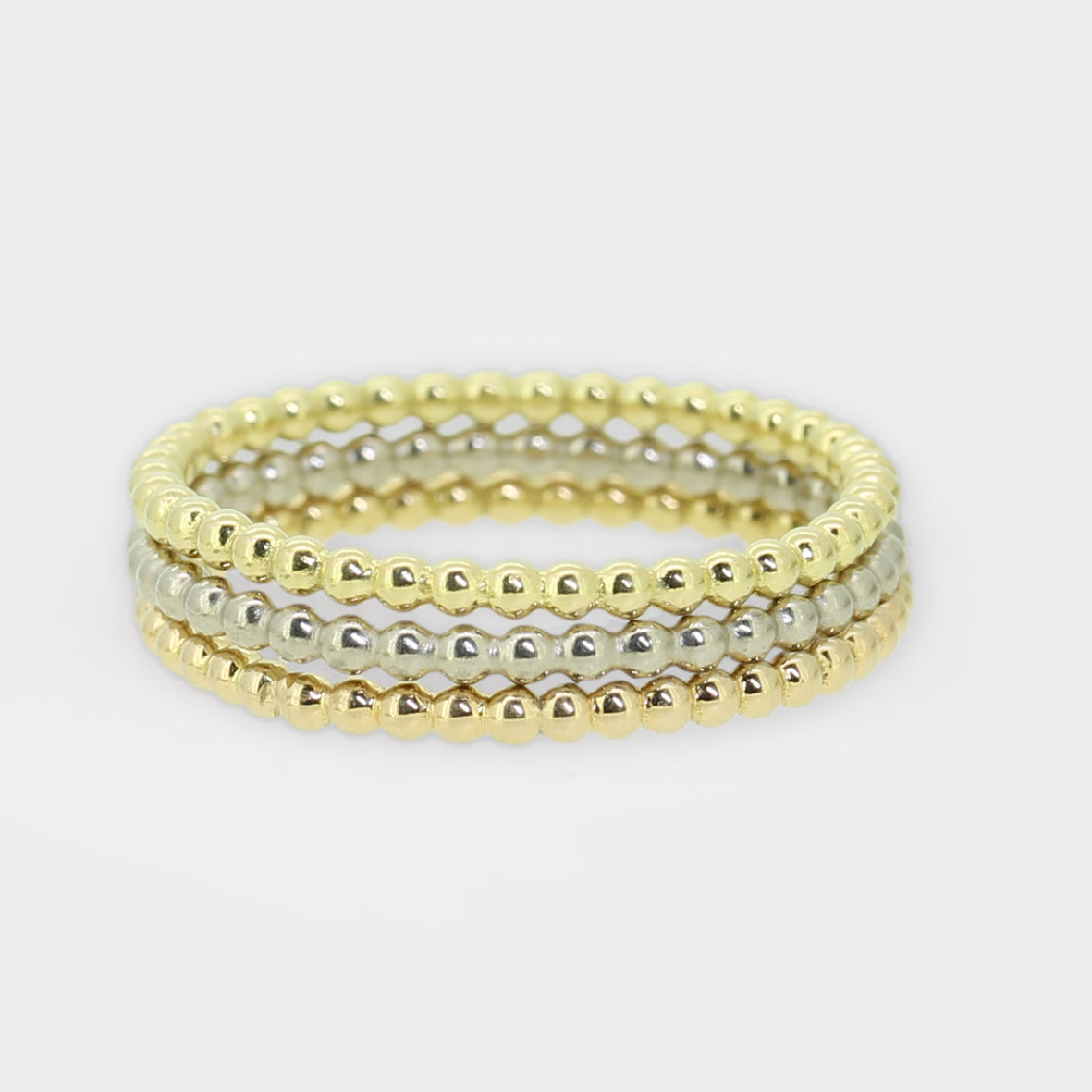 Kugelring Weißgold 750‰