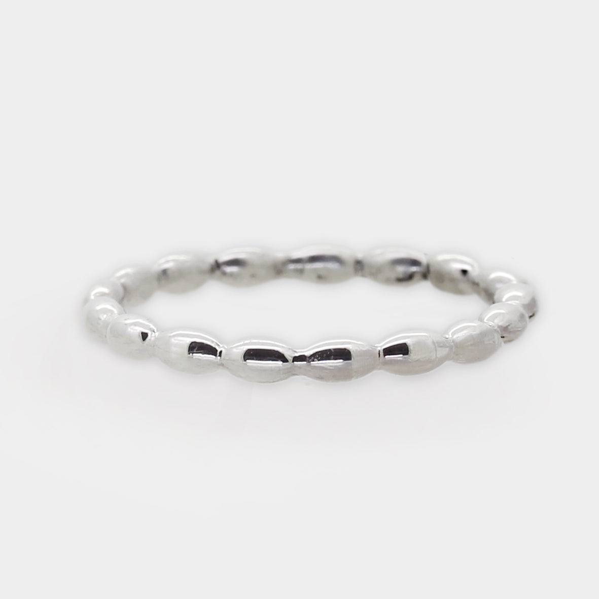 Silber "Oliven"-Rring