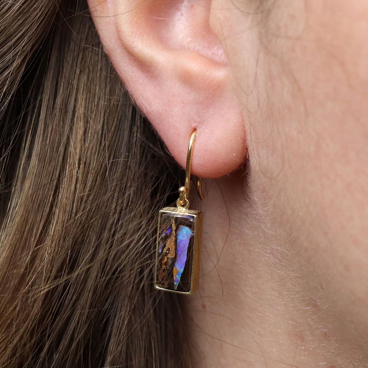 Ohrrhänger Opal
