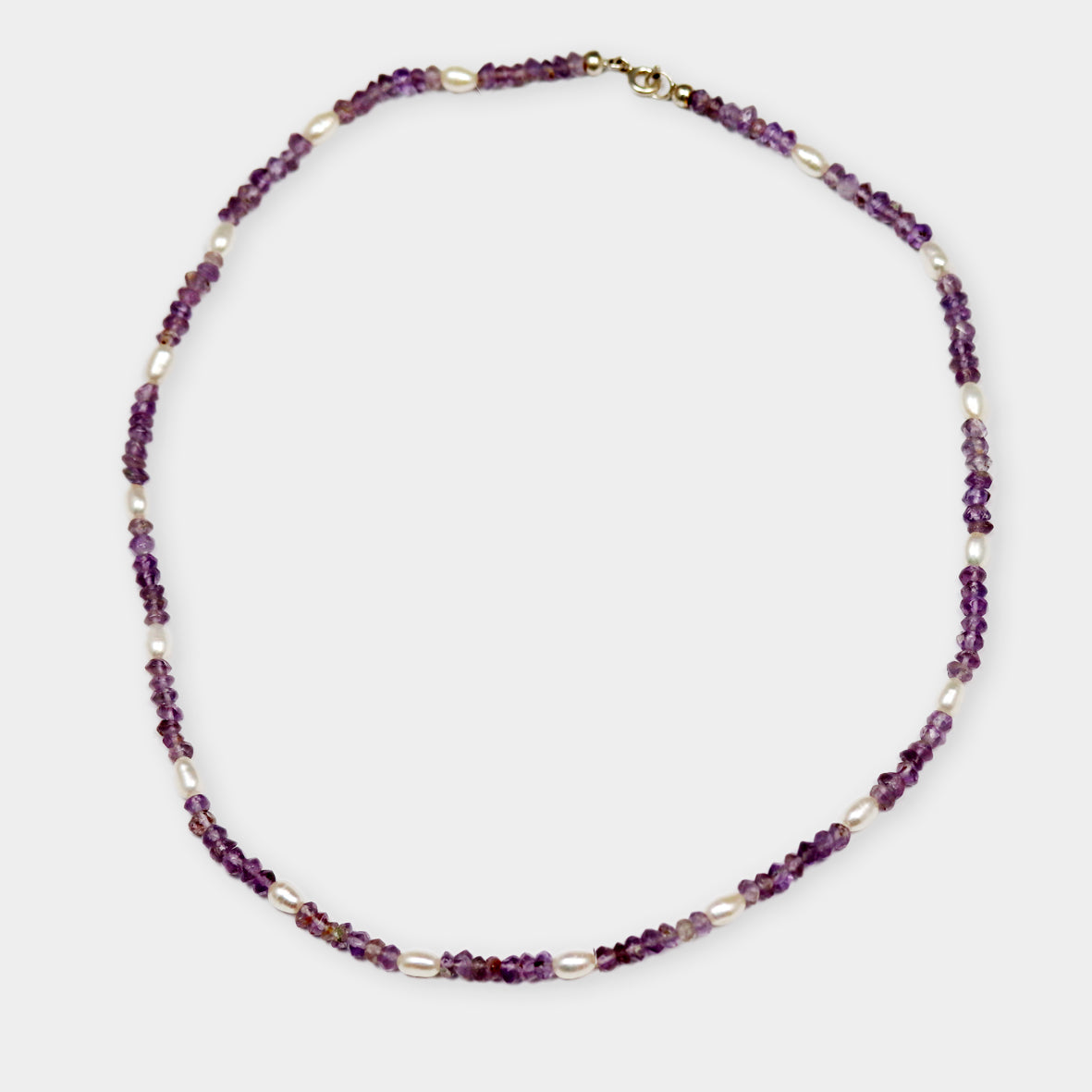 Amethys- Perlenkette