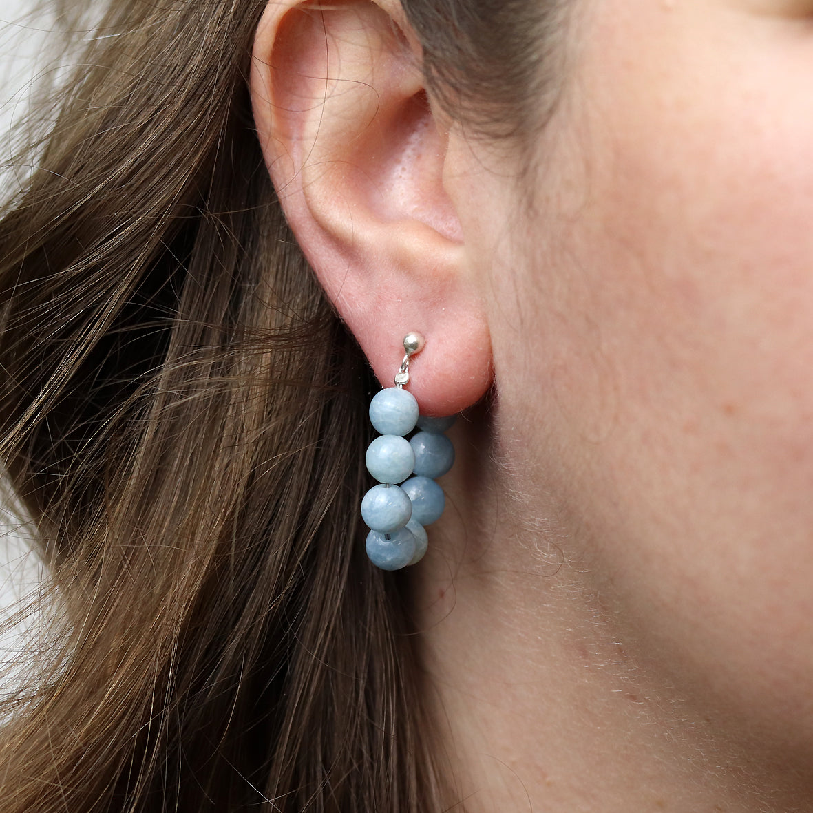 Aquamarin Kugelcreolen