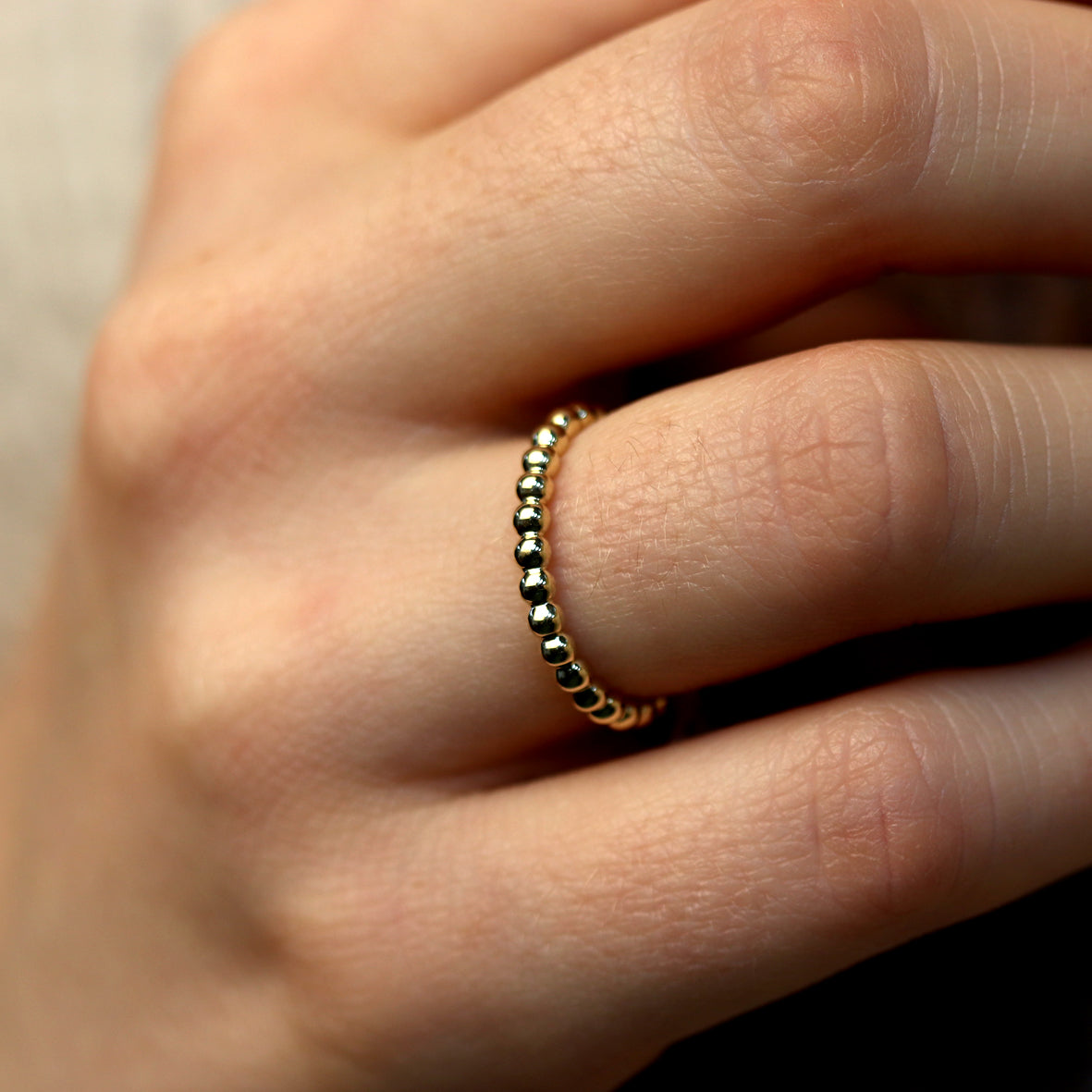 Kugelring Gelbgold 750‰