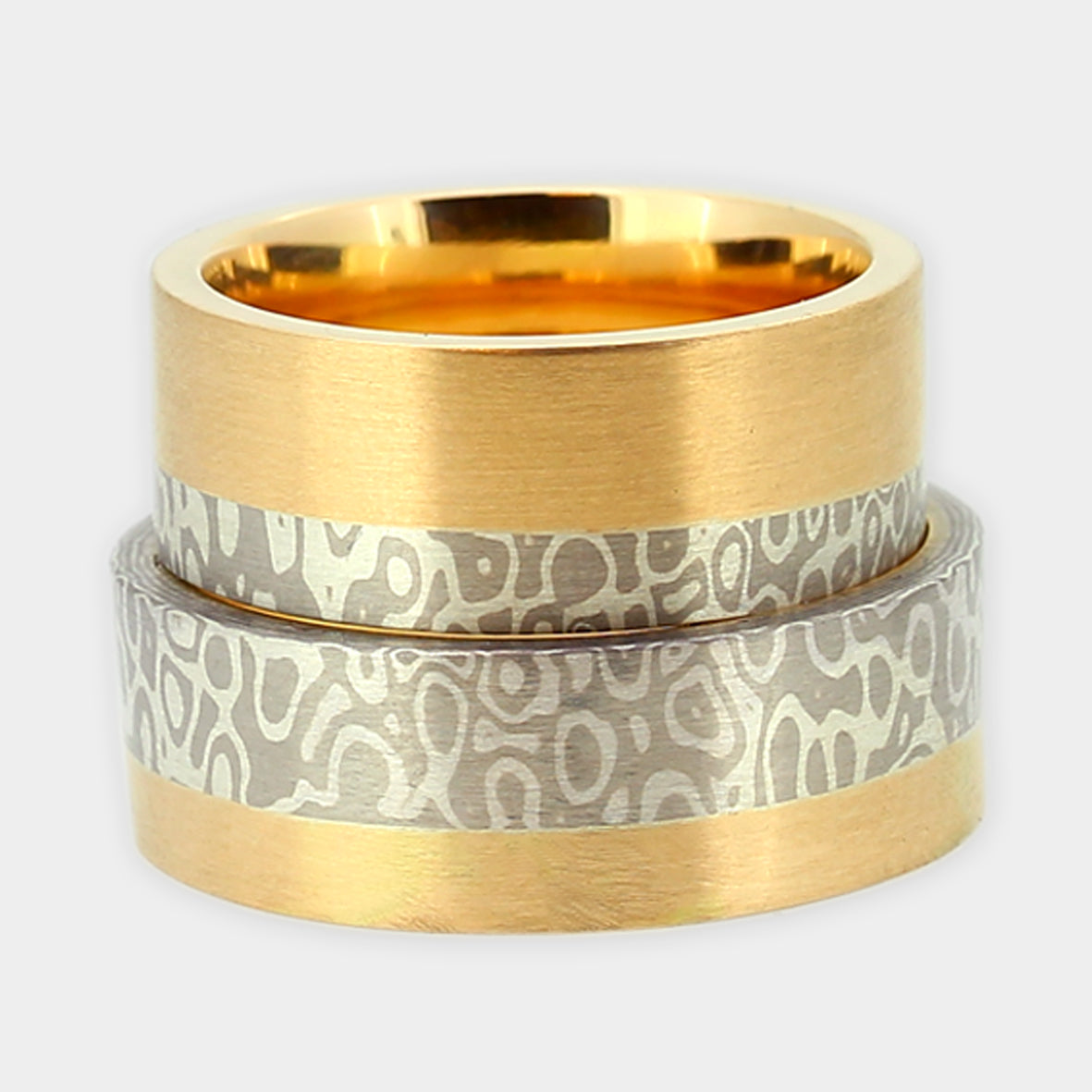 Mokume Gane Eheringe