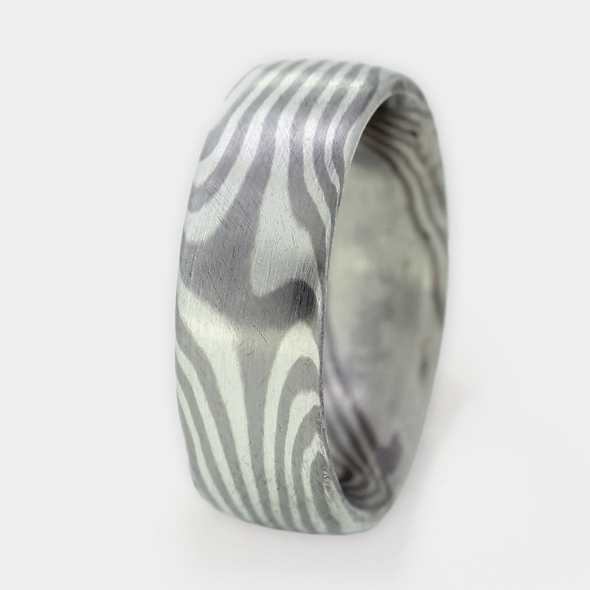 Mokume Gane Ring 2 Sterne