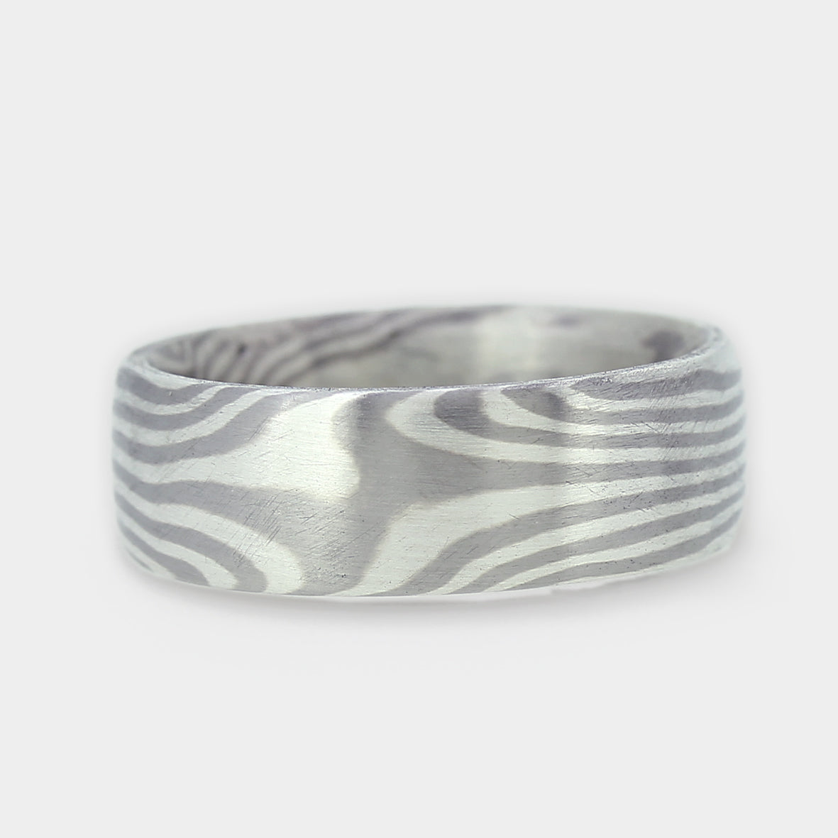 Mokume Gane Ring 2 Sterne