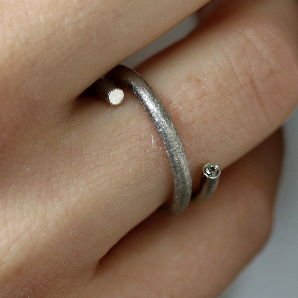 Wickelring mit Brillant