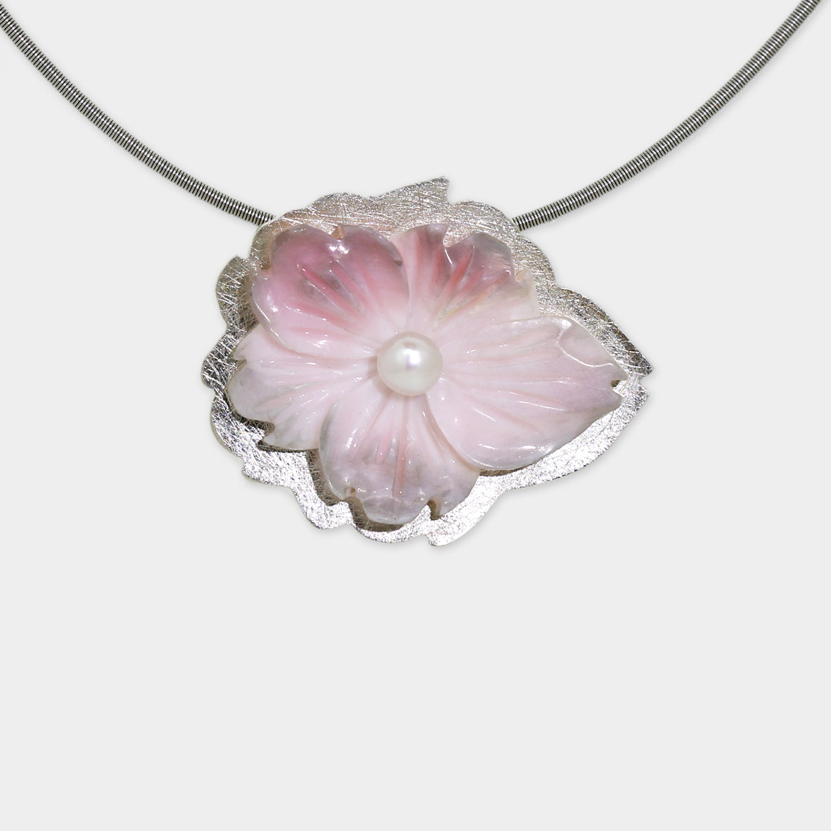 Blütenanhänger Koralle