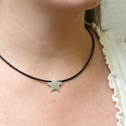 Anhänger Stern Silber