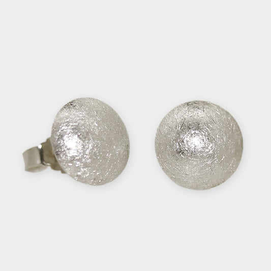 Ohrstecker konvexe Scheibe