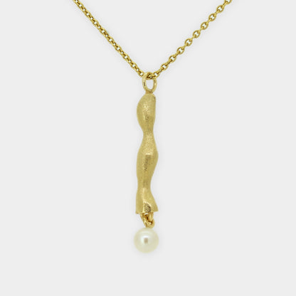 Anhänger organisch mit Perle