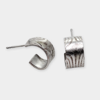 Mokume Gane Ohrstecker / Creole