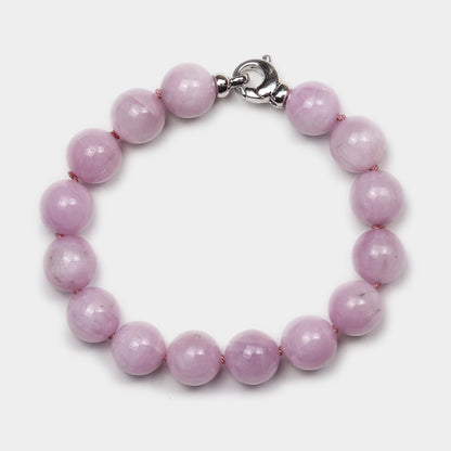 Armband mit Kunzit Kugeln