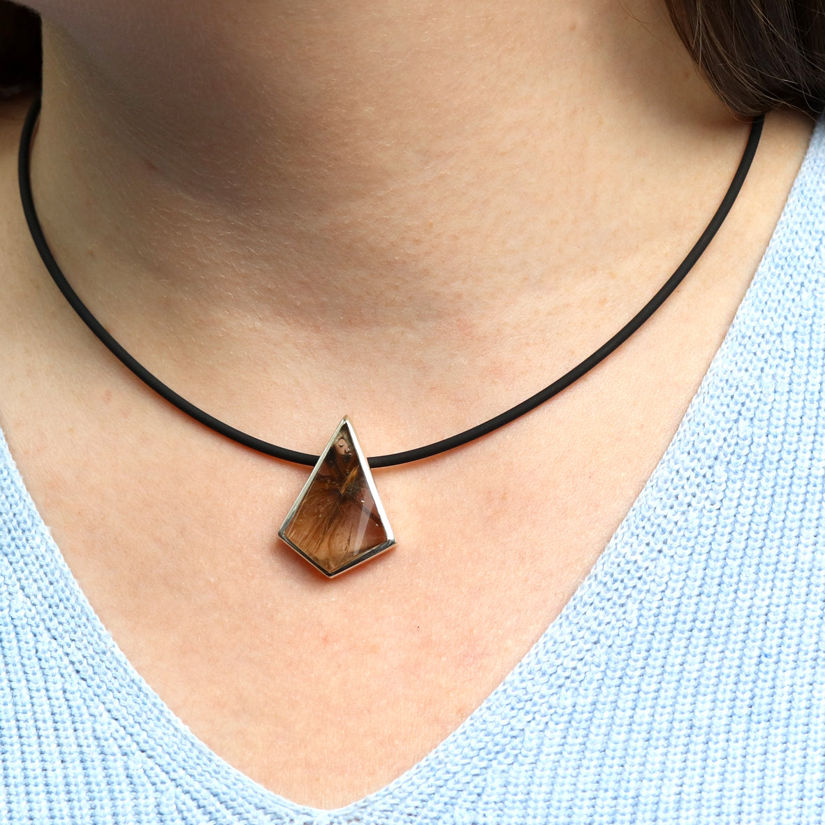 Anhänger Rutilquarz