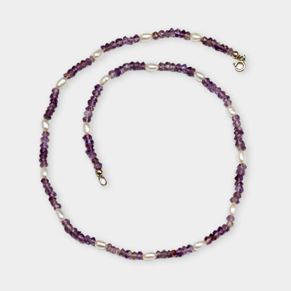 Amethys- Perlenkette