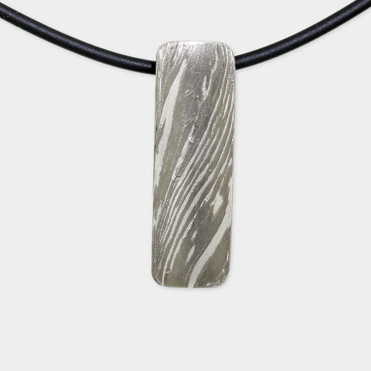 Mokume Gane Anhänger diagonale Linien (Kopie)