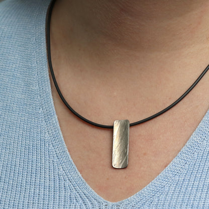 Mokume Gane Anhänger diagonale Linien (Kopie)