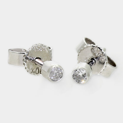 Weißgold Brillantstecker