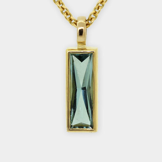 Anhänger Turmalin Rechteck