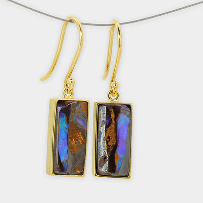 Ohrrhänger Opal