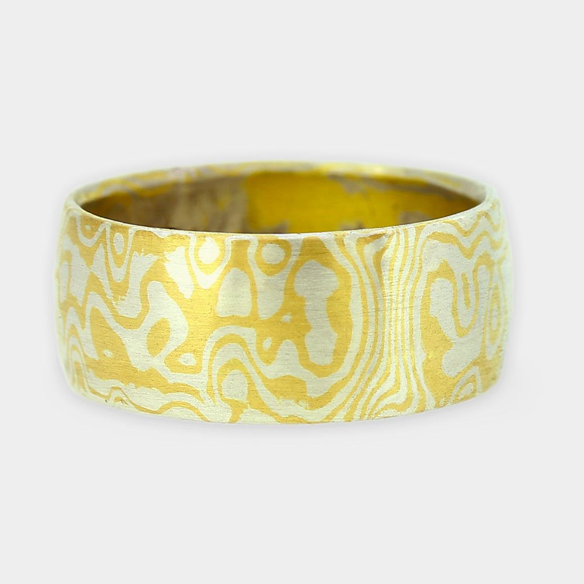 Mokume Gane Ring Augenmuster